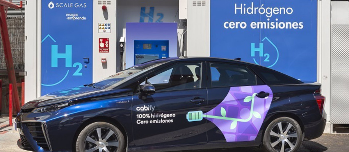 Toyota Mirai de Cabify