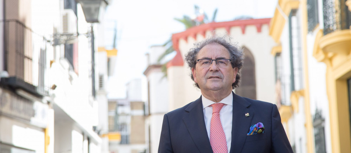 José Antonio Fernández Cabrero, actual hermano mayor de la Macarena