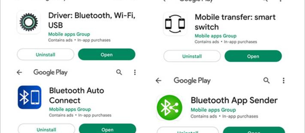 Estas cuatro aplicaciones siguen activas en la Google Play Store