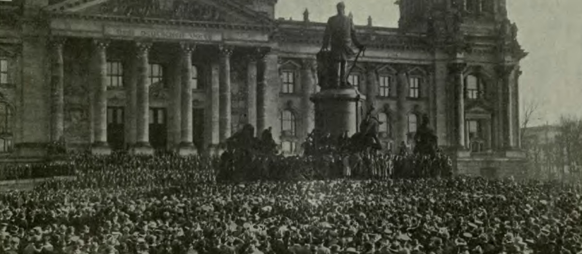 Alemania durante la década de 1920 después de fundarse la república de Weimar en 1918