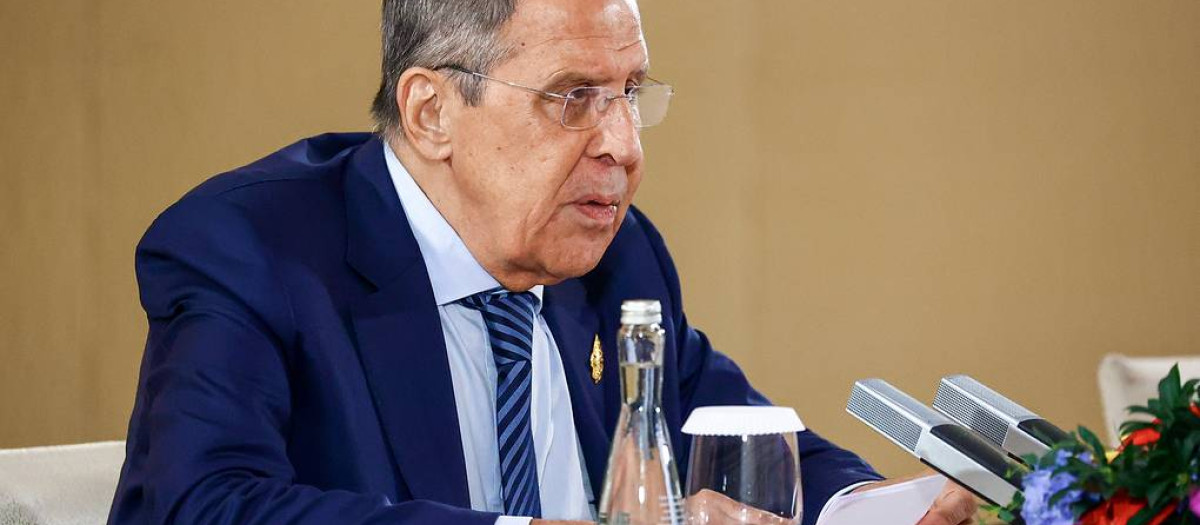 Sergey Lavrov, ministro de relaciones Exteriores de Rusia