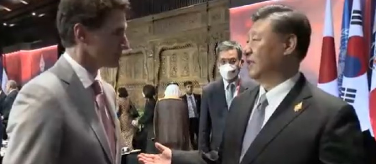 Bronca de Xi Jinping a Trudeau