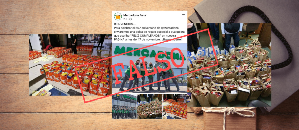 Mercadona alerta de una estafa que aprovecha su aniversario