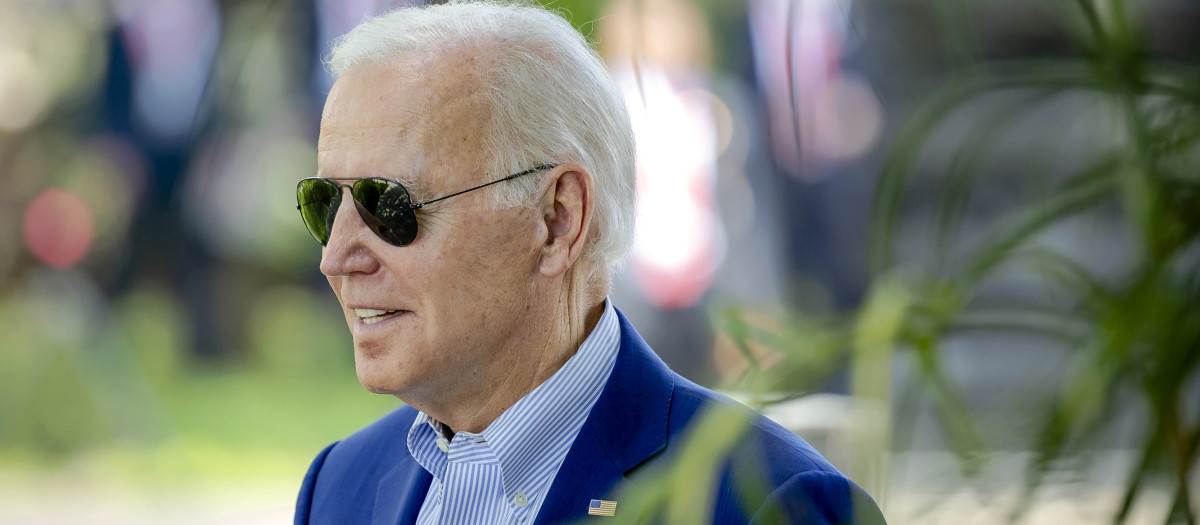 Joe Biden president of the United States during the second day of the G20 summit. , Bali, Denpasar - 16 Nov 2022