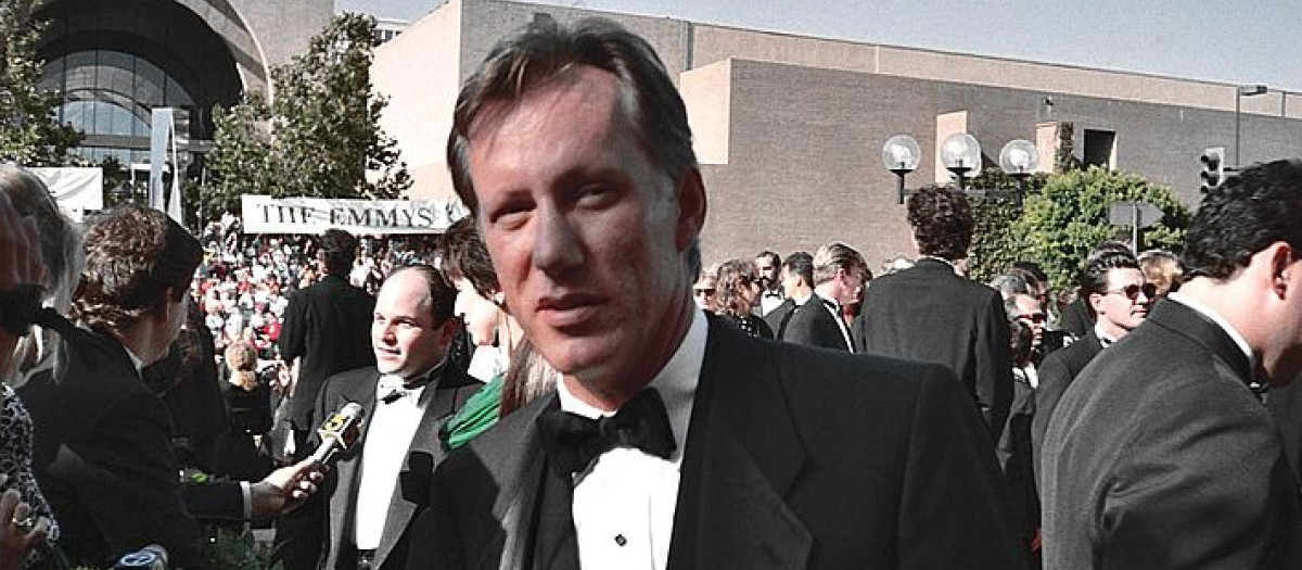 El actor James Woods en los premios Emmy en 1992