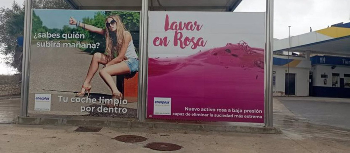 Denuncian A Unas Estaciones De Servicio Por El Uso Sexista En Su Publicidad