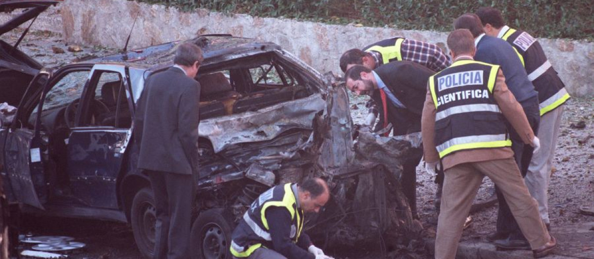 MADRID  30-10-2000  ASESINATO DEL MAGISTRADO DEL TRIBUNAL SUPREMO JOSE FRANCISCO QUEROL FOTO JAME GARCIA  JORDI ROMEU CHEMA BARROSO  ARCHDC