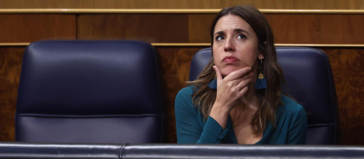 La ministra de Igualdad, Irene Montero.