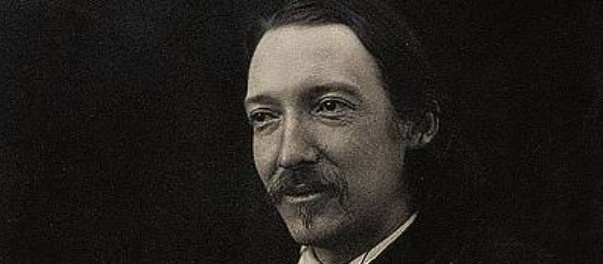 El escritor Robert Louis Stevenson