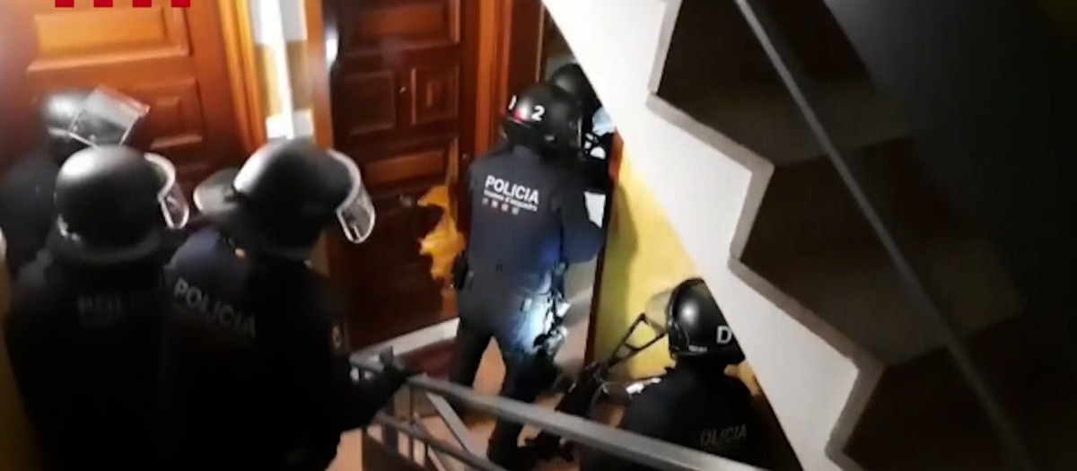 Operación realizada por los Mossos d'Esquadra