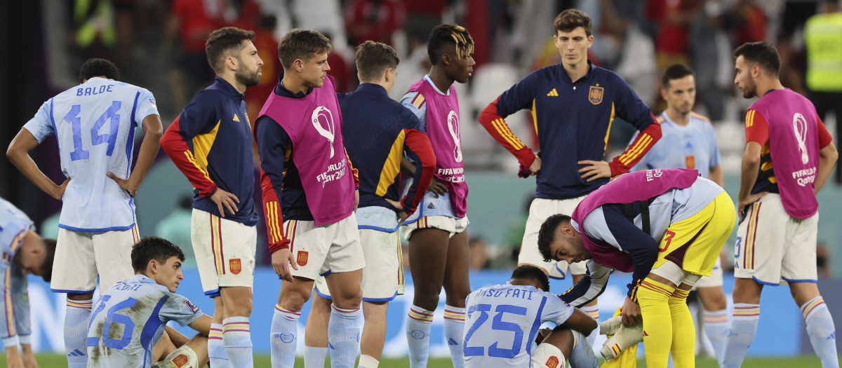 España cayó eliminada en el Mundial ante Marruecos en la tanda de penaltis