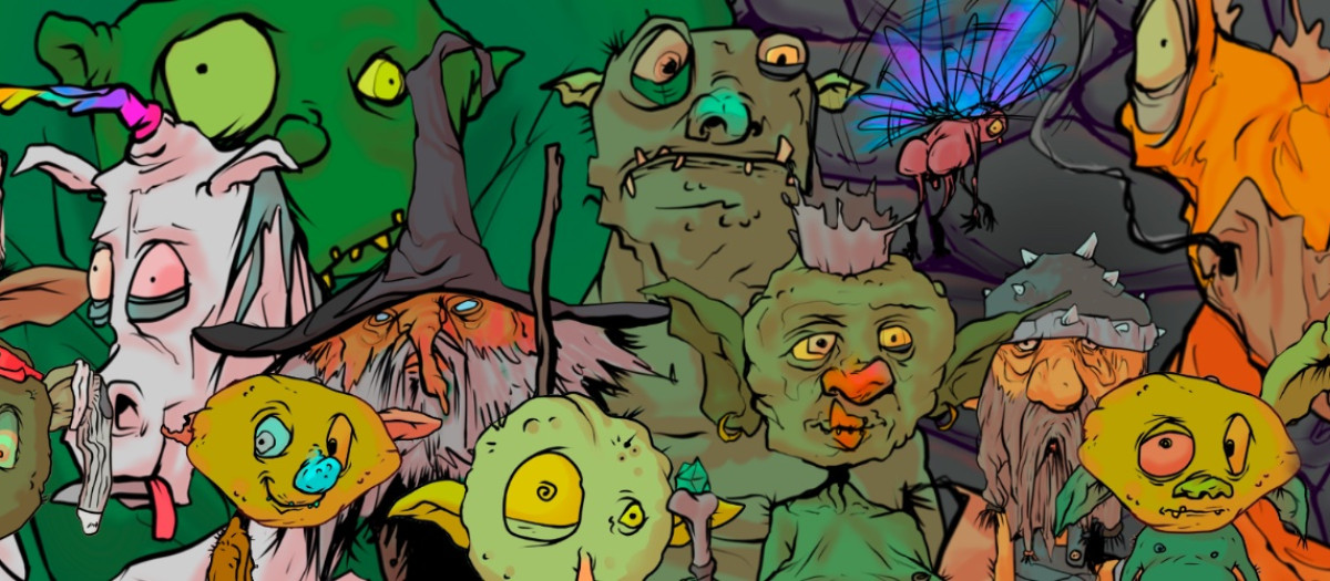 Los NFT de "goblins" ("duendes") que se han convertido en sensación, especialmente tras la popularización de la expresión 'Goblin mode'