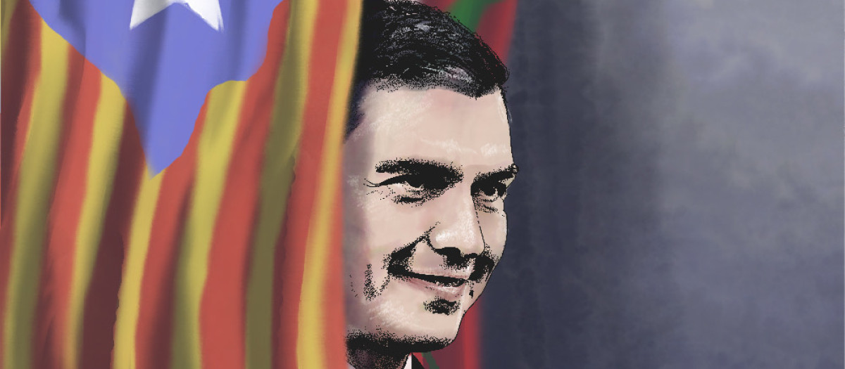 Ilustración: Sanchez independentismo sedicion