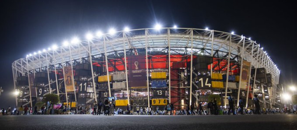 El Estadio 974 está siendo desmontado cuando aún no ha finalizado el Mundial