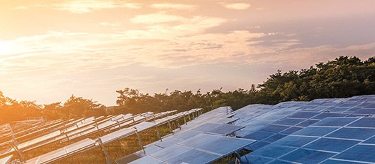 Instalación solar de Cimic, filial de ACS.