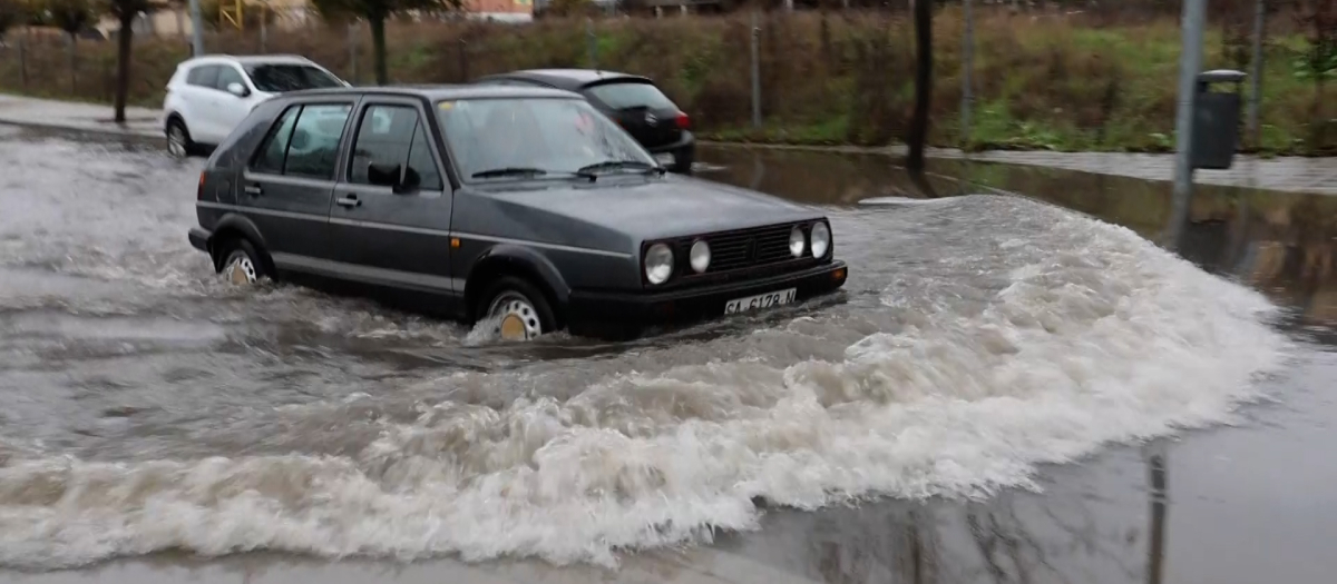 Fuertes lluvias en España