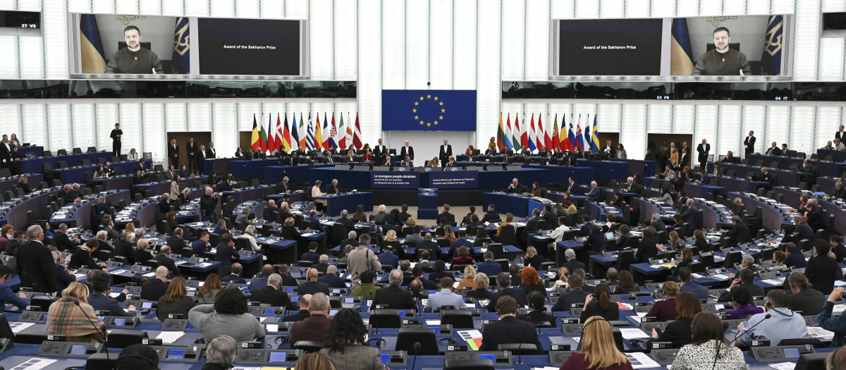 Zelenski Parlamento Europeo