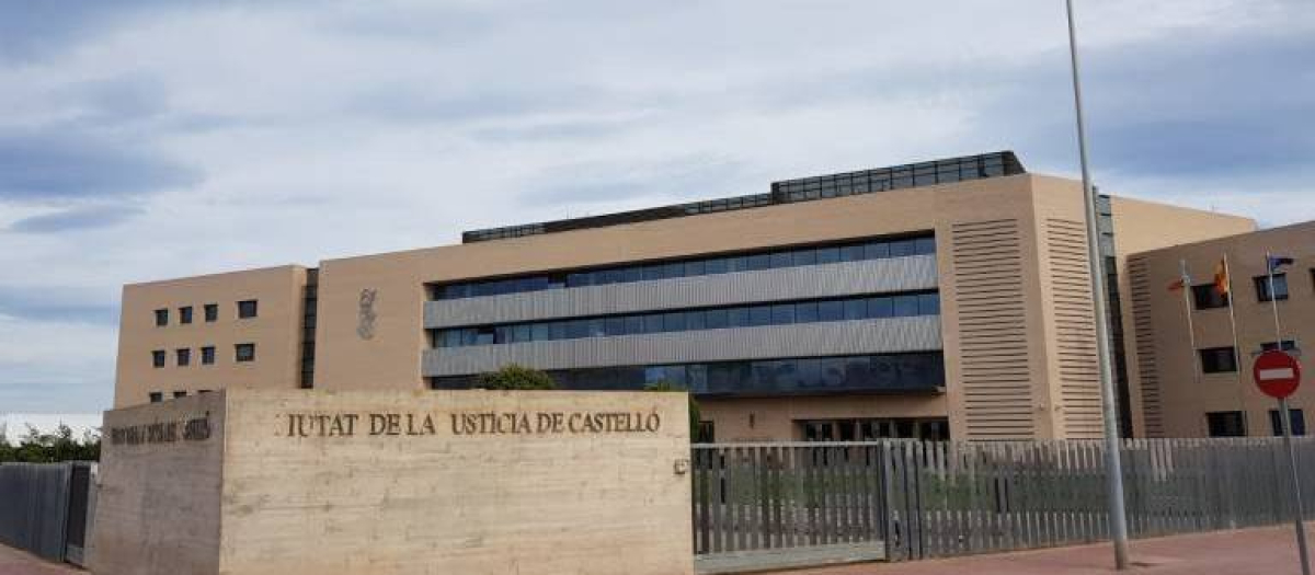 Fachada de la Audiencia Provincial de Castellón.