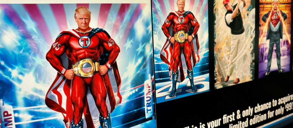 Trump superhéroes