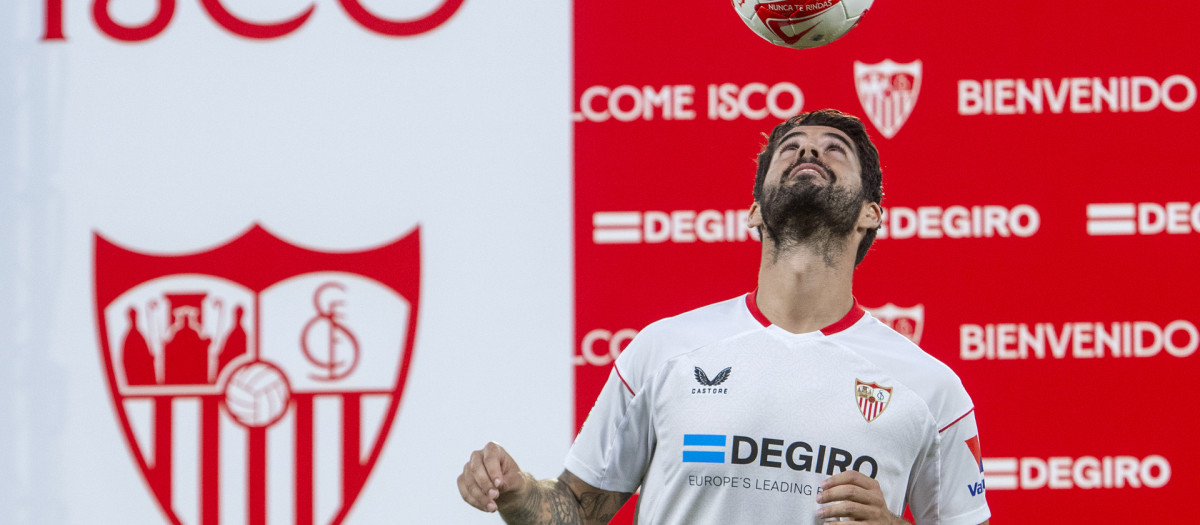 Isco ha durando tan solo cuatro meses en el Sevilla