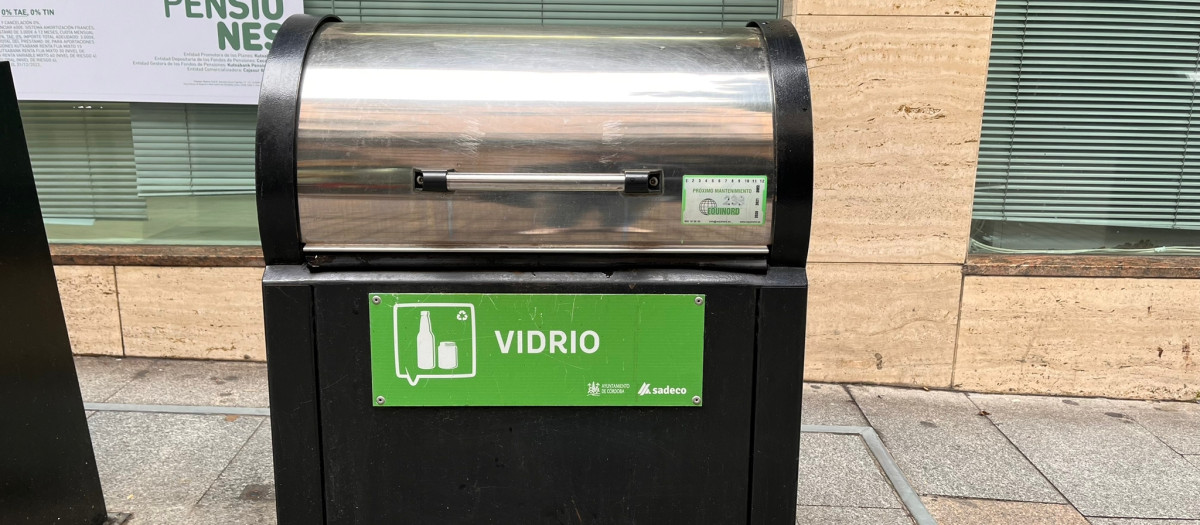 Contenedor de vidrio