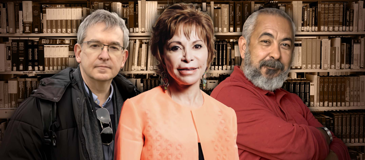 Los escritores Santiago Posteguillo, Isabel Allende y Leonardo Padura son tres de los autores más vendidos del año 2022