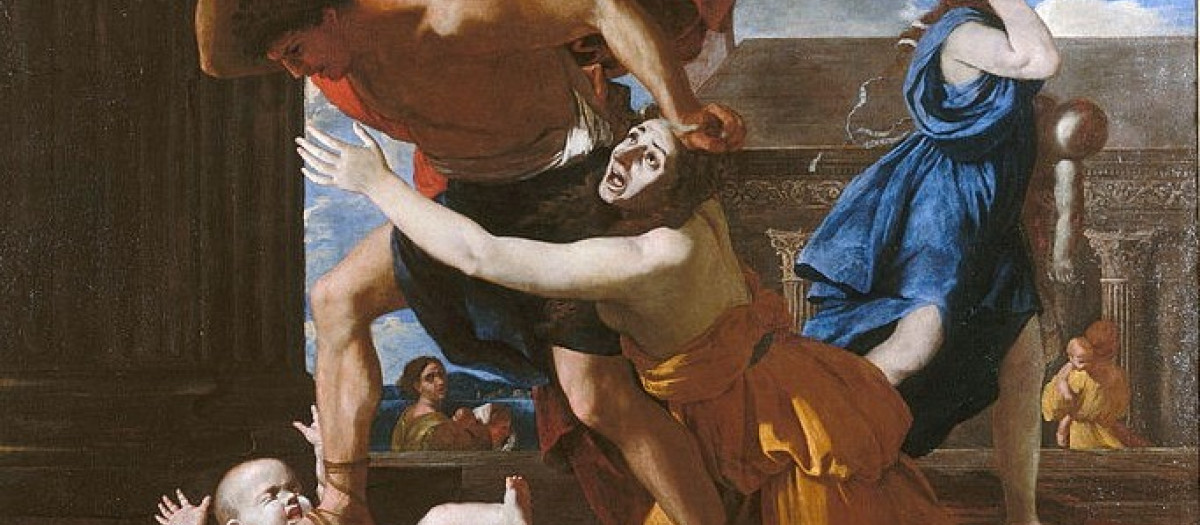 'La masacre de los inocentes', de Poussin