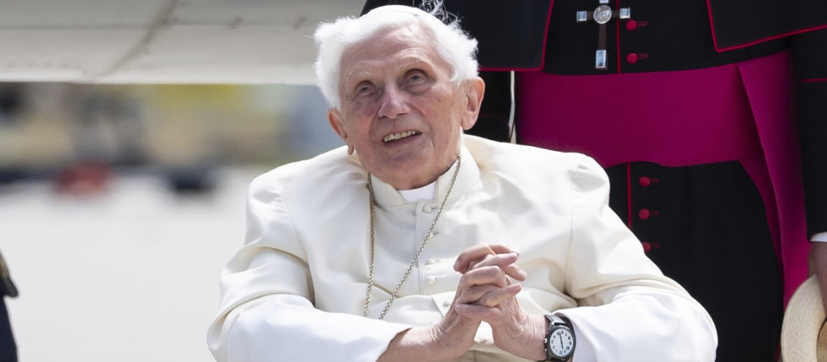 Benedicto XVI en una de sus últimas apariciones