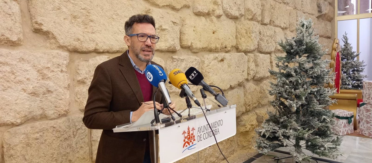 El portavoz del PSOE en el Ayuntamiento de Córdoba, José Antonio Romero