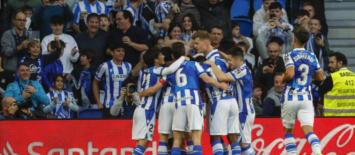 La Real Sociedad ha terminado 2022 con una victoria a Osasuna