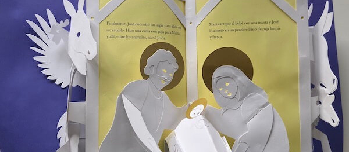 Imagen de La historia de la Navidad, de Robert Sabuda