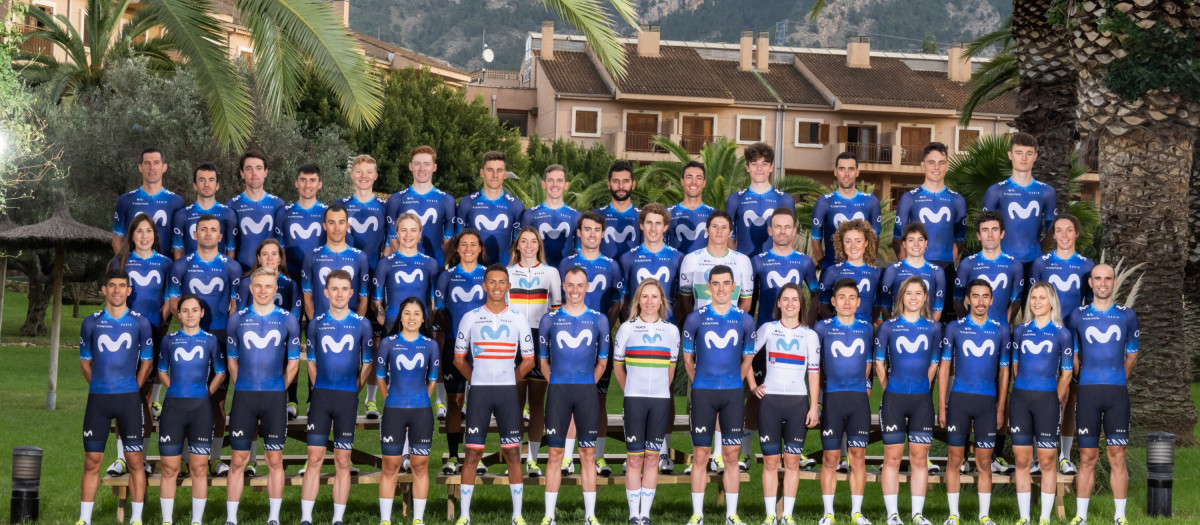 El equipo Movistar para este 2023