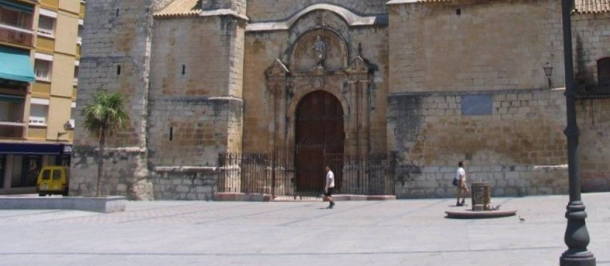 Fachada de la iglesia de San Mateo de Lucena