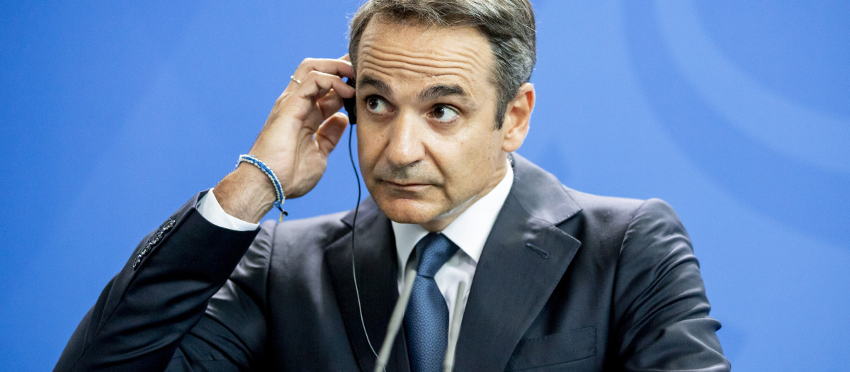 Kyriakos Mitsotakis, primer ministro de Grecia