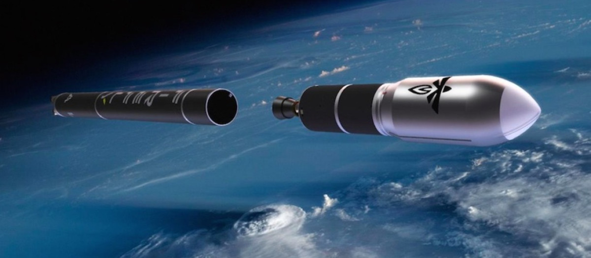 Imagen promocional del cohete Alpha Firefly