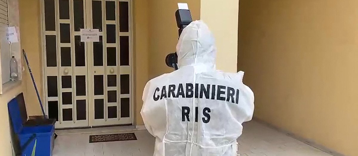 Carabinieri casa de Matteo Messina