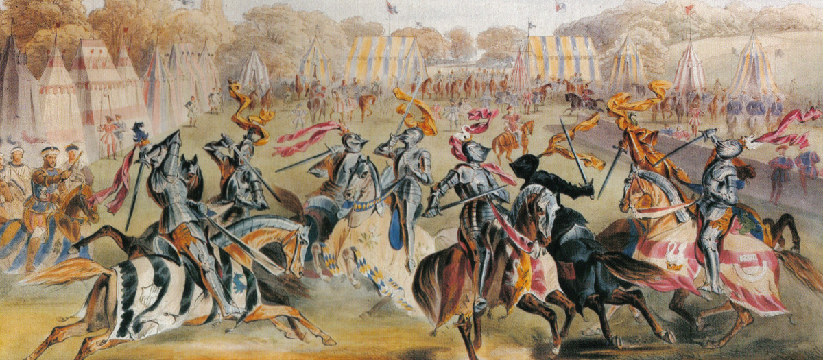 Torneo Eglinton de 1839 por James Henry Nixon en 1839