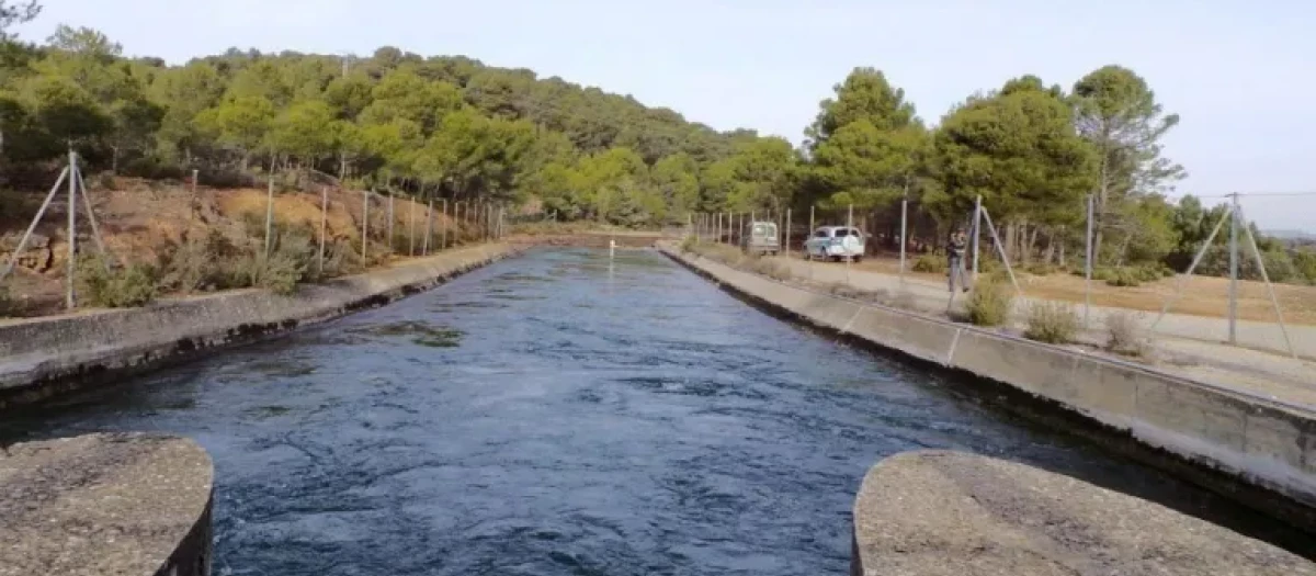 Imagen de una de una de las zonas por donde pasa el trasvase Tajo-Segura.