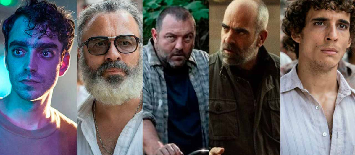 Los cinco nominados al Goya a mejor actor 2023