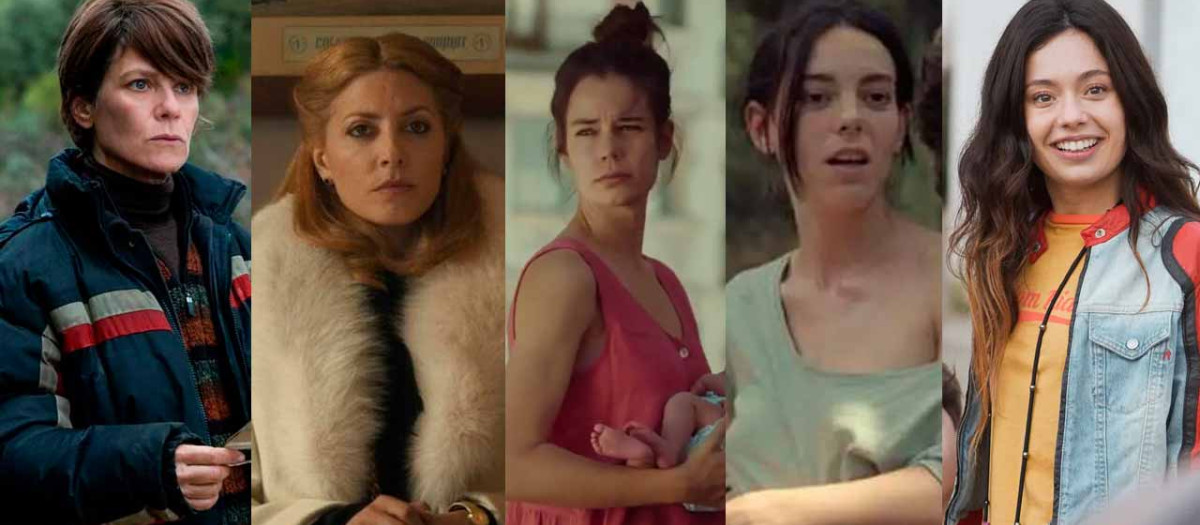 Las cinco actrices nominadas a mejor actriz protagonistas en los premios Goya 2023