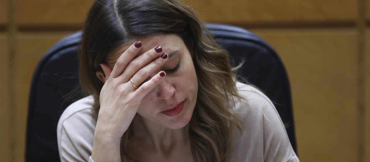 Imagen de la ministra de Igualdad, Irene Montero