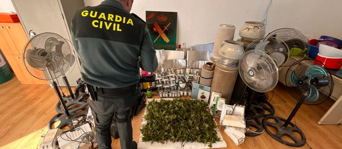 Intervención de la Guardia Civil