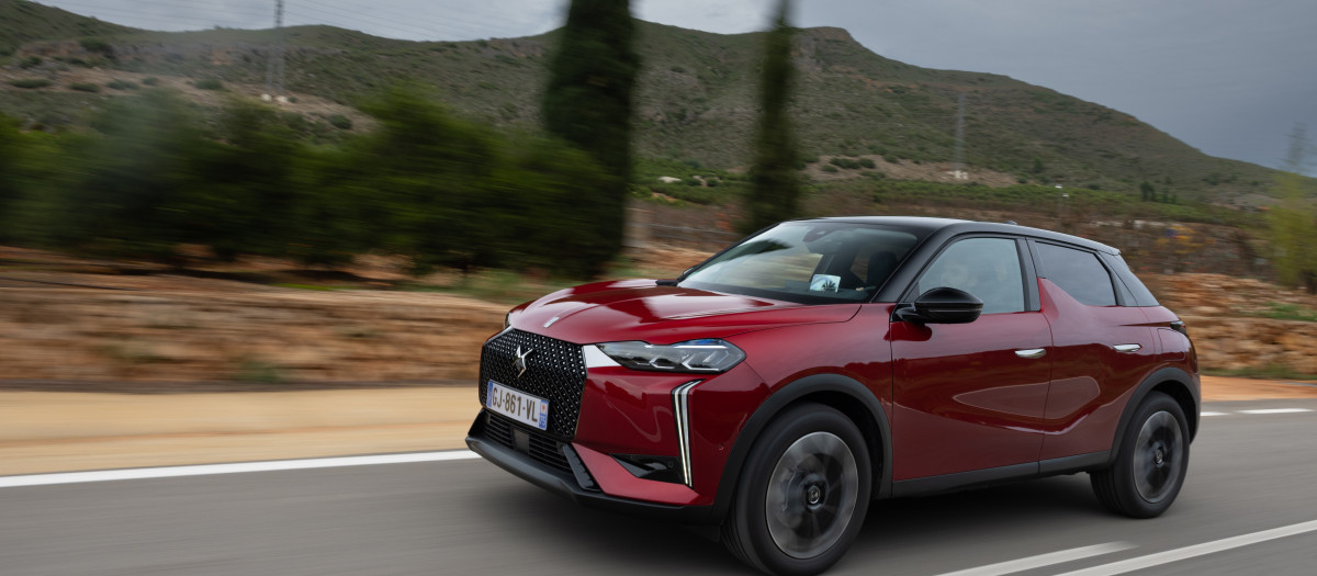 El frontal es la parte que más cambia del nuevo DS 3