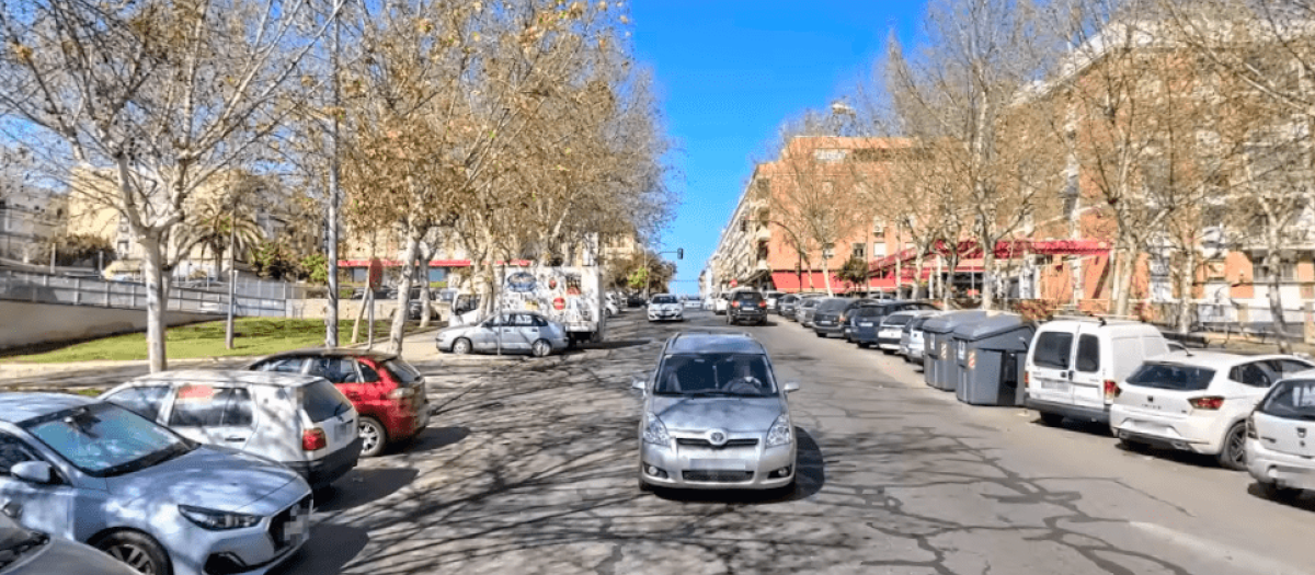 Calle Arcos de la Frontera en el barrio de Fátima.