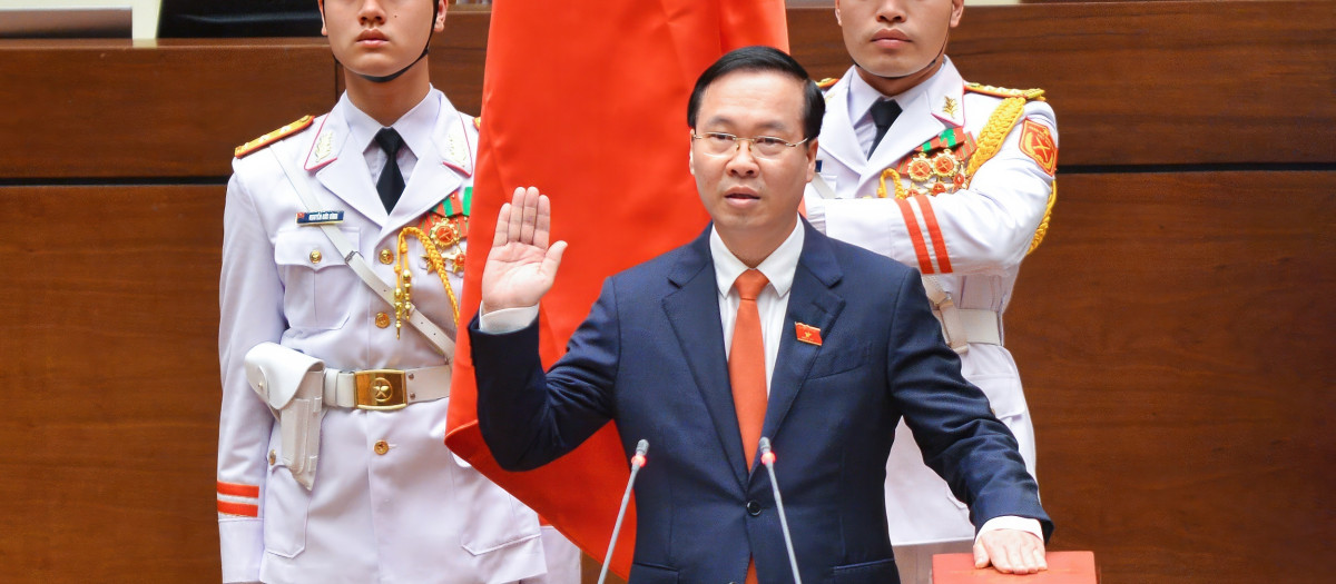 Vo Van Thuong, nuevo presidente de Vietnam