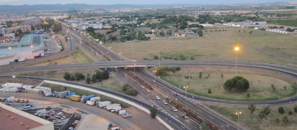 Autovía A-4 a su paso por Córdoba