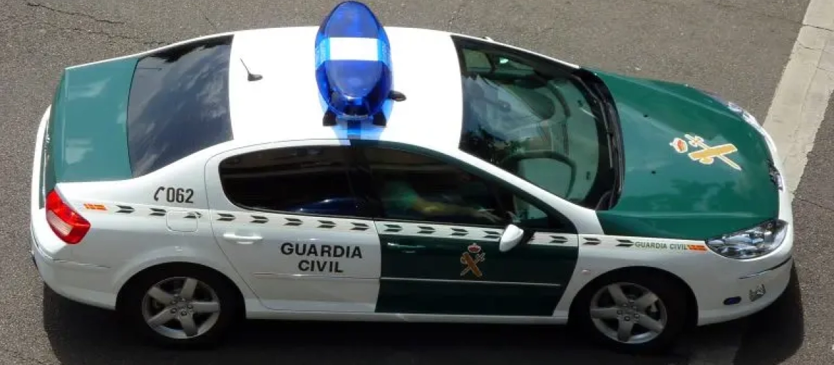 Coche patrulla de la Guardia Civl