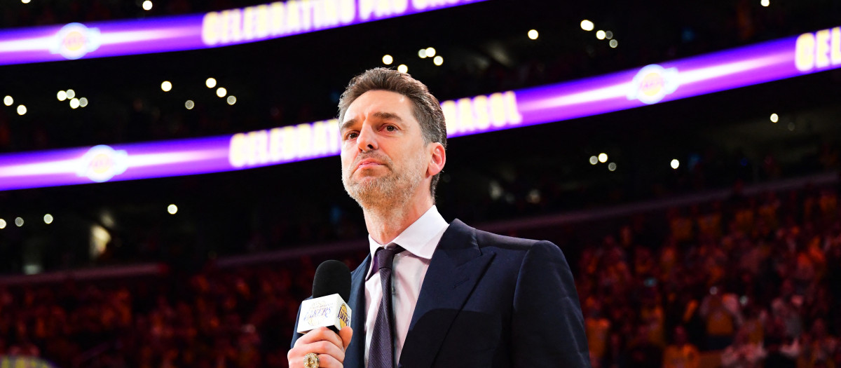 Pau Gasol tuvo una sorpresa por parte de la familia de Kobe Bryant