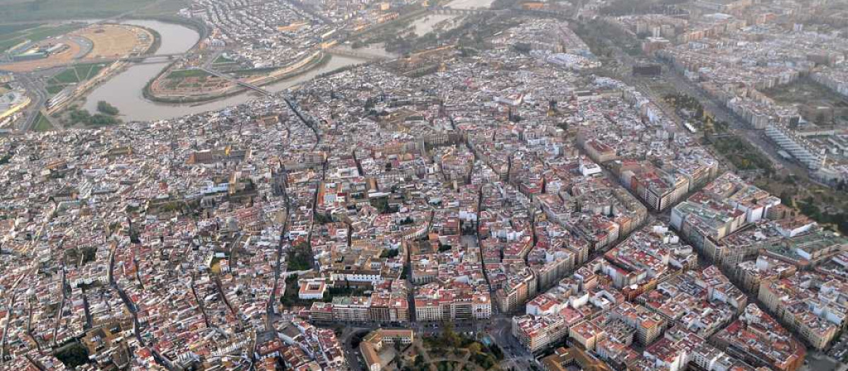 Vista aérea de Córdoba