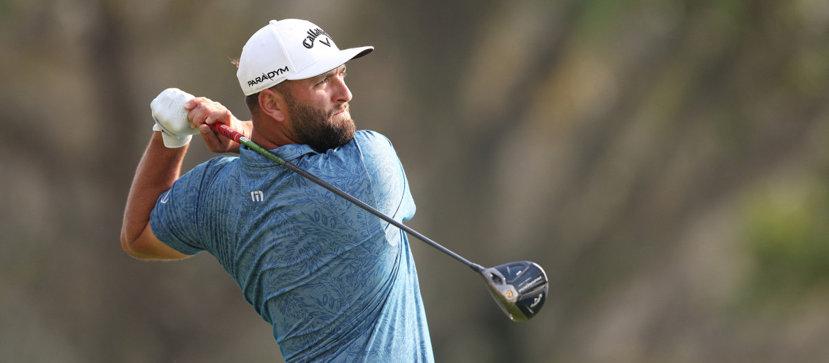 Jon Rahm disputando el Arnold Palmer Invitational